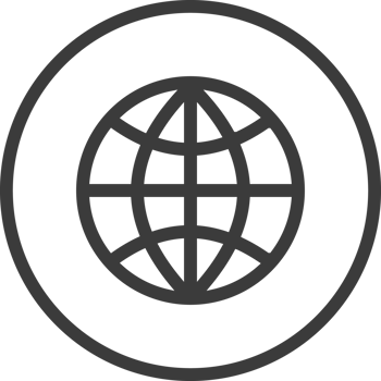 Internet or web line icon png