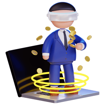 3d metaverse character png