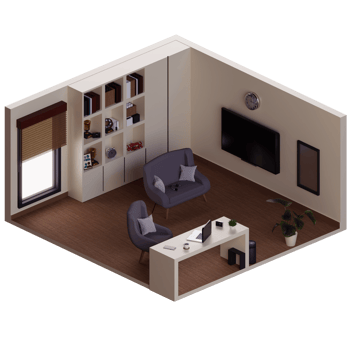 3d interior design png