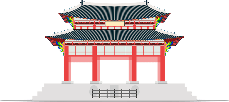 gwanghwamun square gate gyeongbokgung palace in seoul south korea png