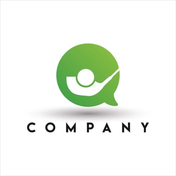 Golf Chat Logo Design Template vector