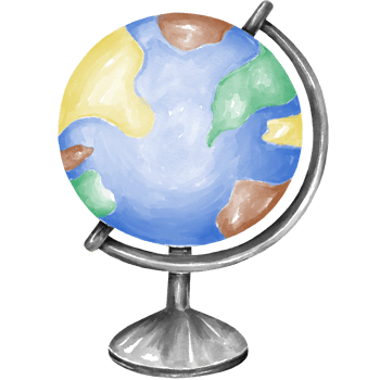 Back to school element collection illustration designed with watercolor graphics techniques. Suitable for decorating classrooms, schools, digital prints, teachers, kindergartens, stickers and more. png
