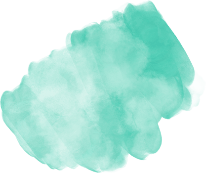 Aqua watercolor splash and brush stroke for decoration. png