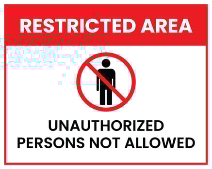 Warning and stop sign design vector