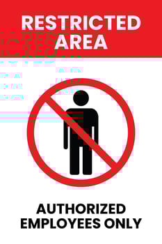 Warning and stop sign design vector