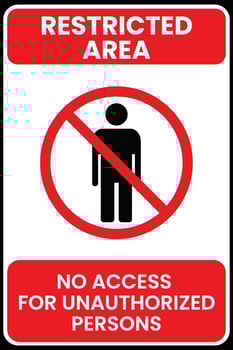 Warning and stop sign design vector