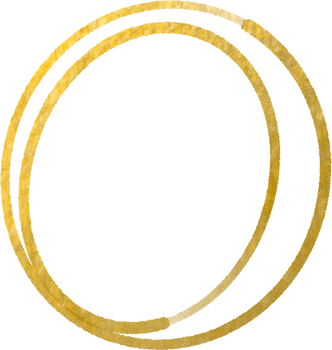 Gold geometric shape frame png