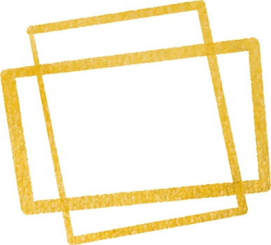 Gold geometric shape frame png