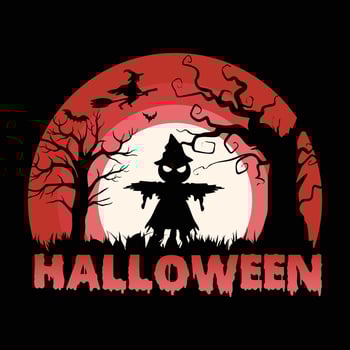 Halloween t shirt design and vector