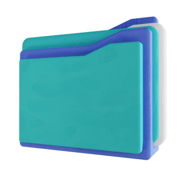 3D illustration folder png