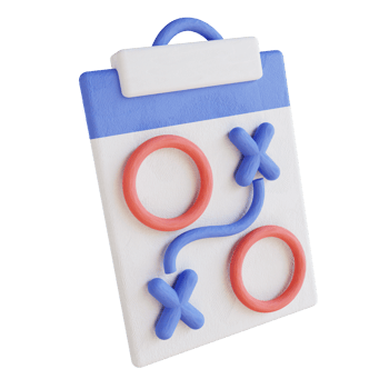 3D illustration strategy portfolio png