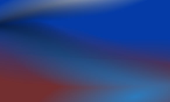Beautiful gradient background blue, red and white smooth and soft texture vector