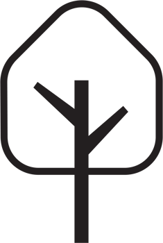 Simplicity tree flat design. png
