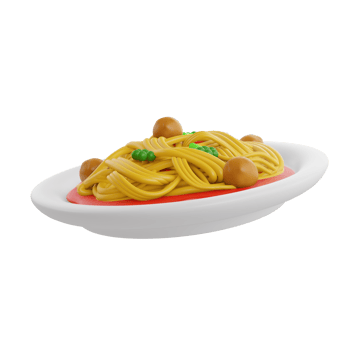 fast food 3d rendering illustration png