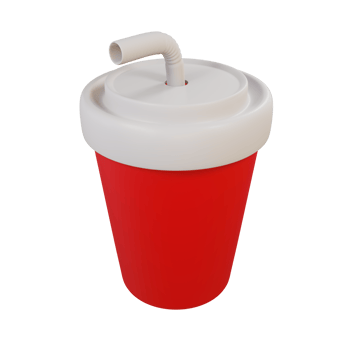fast food 3d rendering illustration png