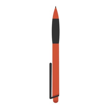 Pen ink office design vector illustration sign. Education business write pen icon school. Metal tool object office stationery classic communication equipment sign. Work study ballpoint instrument tool