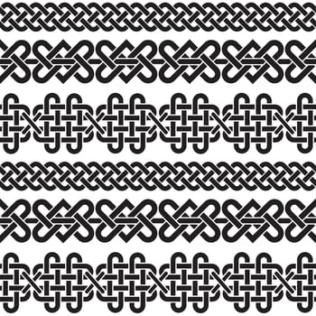 Celtic Knots Seamless Pattern vector