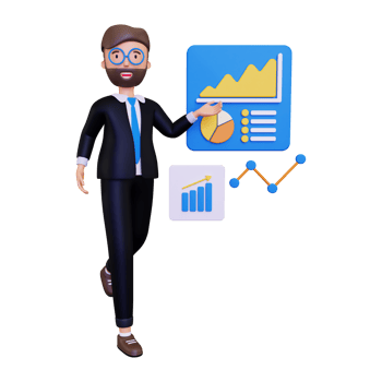 3d Businessman Plan Strategy png
