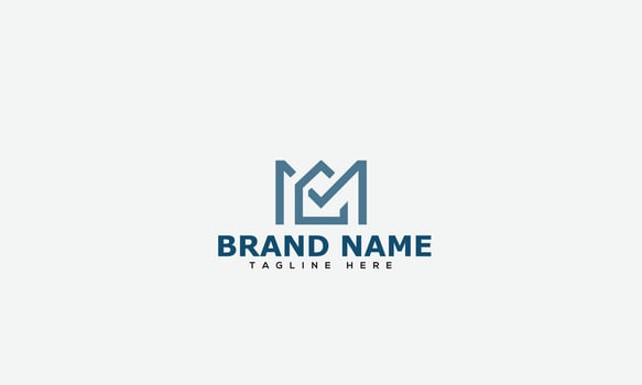MC Logo Design Template Vector Graphic Branding Element