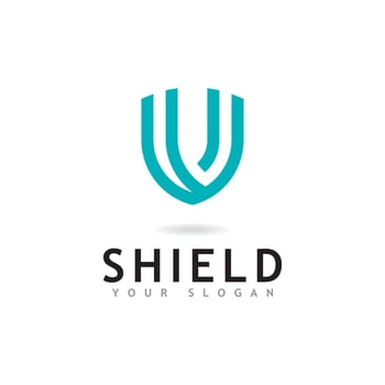 Shield logo icon design template vector