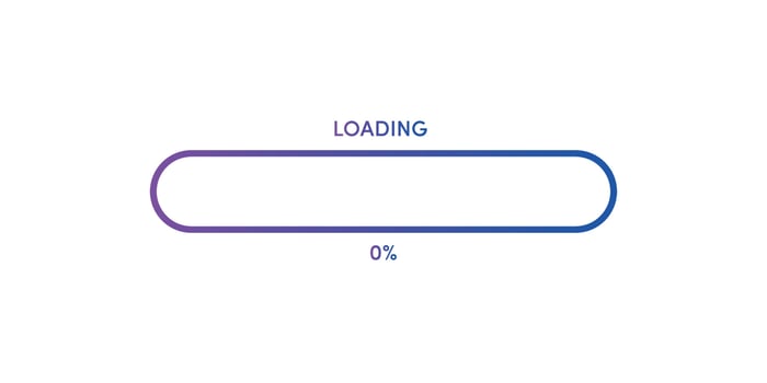 Loading vector art with percentage
