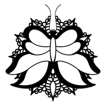 butterfly outline drawing for kids vector
