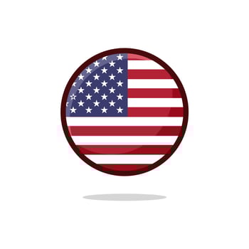 United States Flag Icon vector