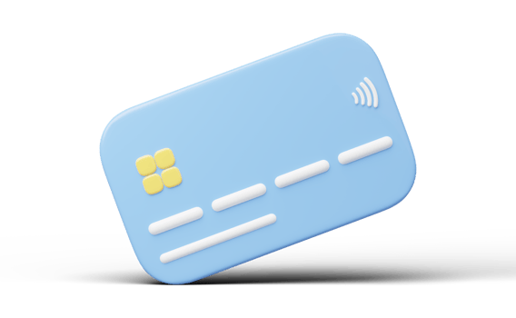 3D Icon Credit card mockup floating isolated on transparent. Mobile banking and Online payment service. Digital marketing, E commerce. Withdraw money. Easy shopping. Cartoon minimal 3d render. png