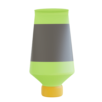 3D illustration ointment suitable for medical png