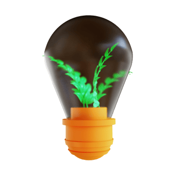 3D illustration power plants png