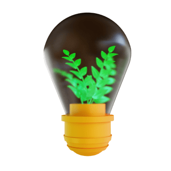 3D illustration power plants png