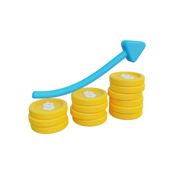 3d Investment Growth png