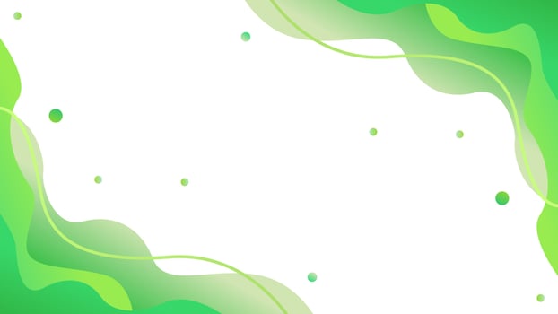 green color fluid abstract background vector