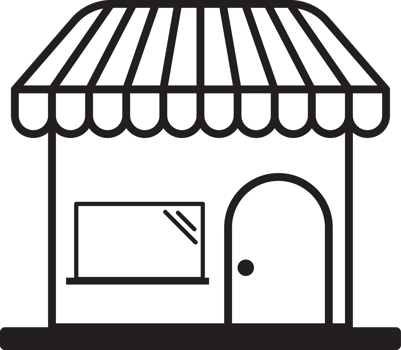 Shop, market line icon, outline sign, linear pictogram. png