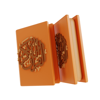 3D illustration Al-Qur'an suitable for ramadan png