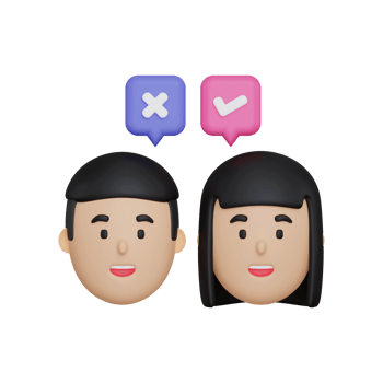3d Choose Decision icon png