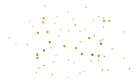 gold stars scattering cut out png