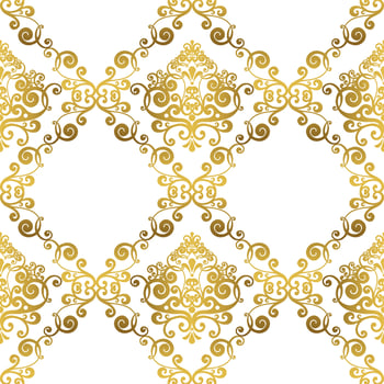 Vector damask vintage baroque scroll ornament swirl. Victorian monogram heraldic shield swirl. Retro floral leaf pattern border foliage antique  acanthus calligraphy engraved tattoo. Seamless pattern