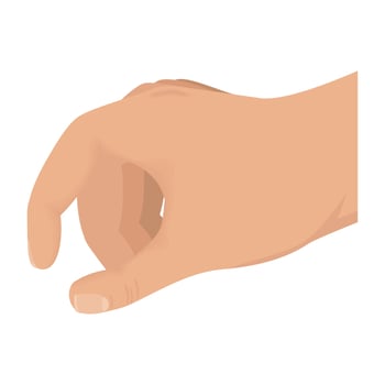 hand human taking vector