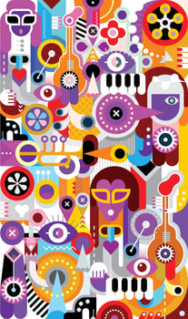 Musical Vector Background