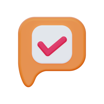 3d Message Sent icon png