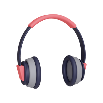 3d Headphone icon png