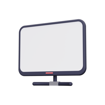 3d monitor icon png