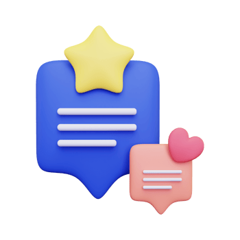 3d user testimonial icon png