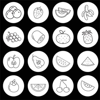 fruits fresh for juice vector