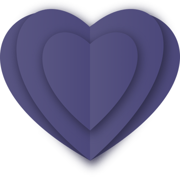 Paper Cut Heart png