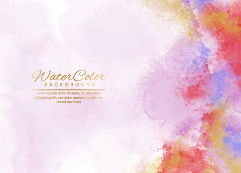 abstract watercolor textured background. Design for your date, postcard, banner, logo. vector