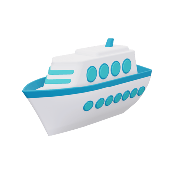 3d ship icon png