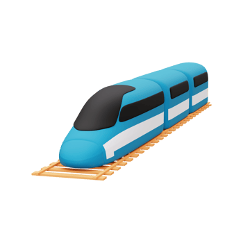 3d train icon png