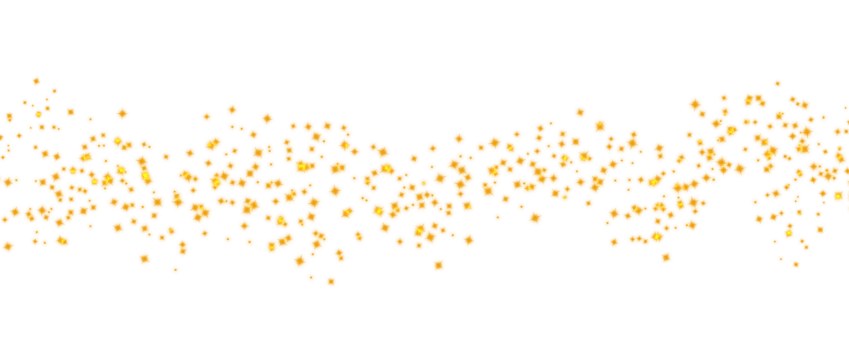 golden sparkling falling star. Stardust trail. Cosmic glittering wave. and glowing effect brightness wave fairy glamour magics illustration png